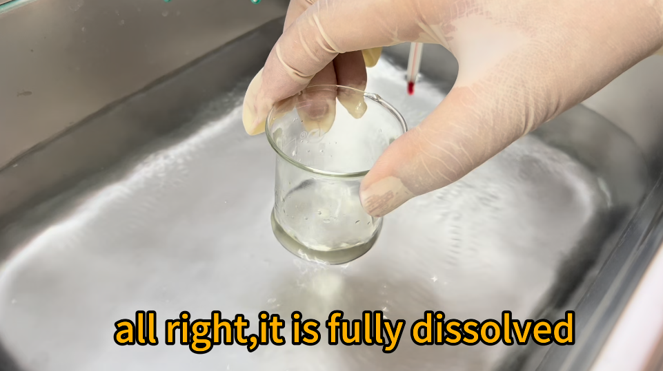5 fully dissolved in 8ml