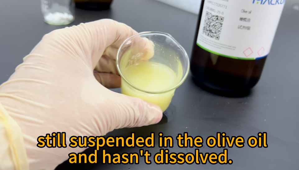 4 suspended and undissolve